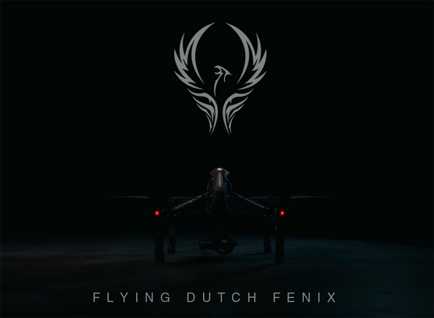 Heteluchtballon boven Molenwaard gefilmd door Flying Dutch Fenix