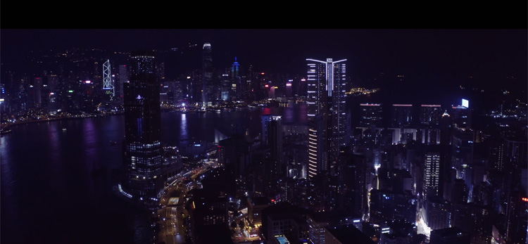 Kowloon in Hongkong gefilmd met DJI Mavic 2 Pro in 4K
