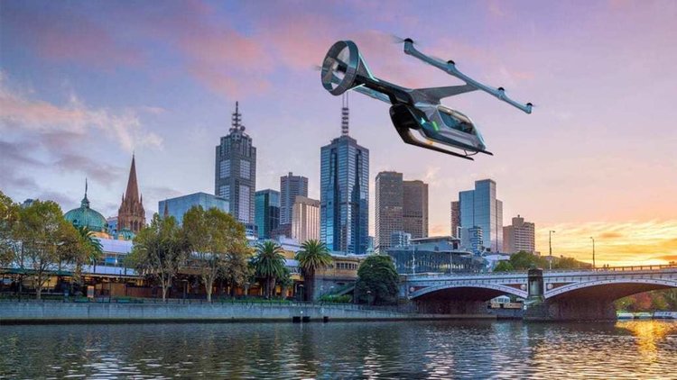 Uber Air gaat vliegende taxi testen in Melbourne