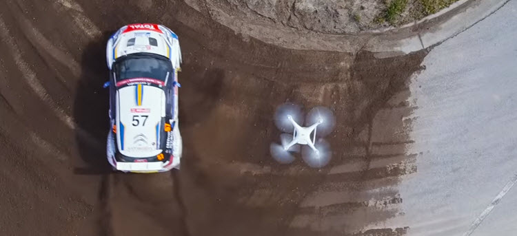 DJI bij World Rally Championship in Portugal 2016
