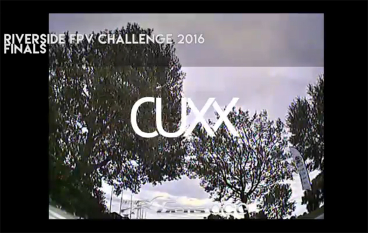 Riverside race beelden van FPV racer Cuxx Riverside race beelden van FPV racer Cuxx
