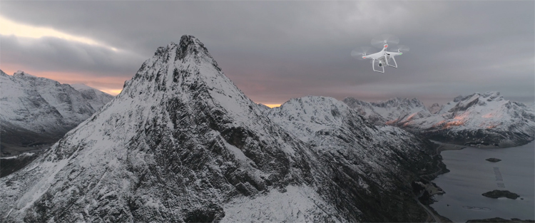 Prachtige dronevideo Lofoten, Noorwegen met DJI Phantom 4 Pro